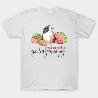 Proud Mom of a Spoiled Guinea Pig T-Shirt